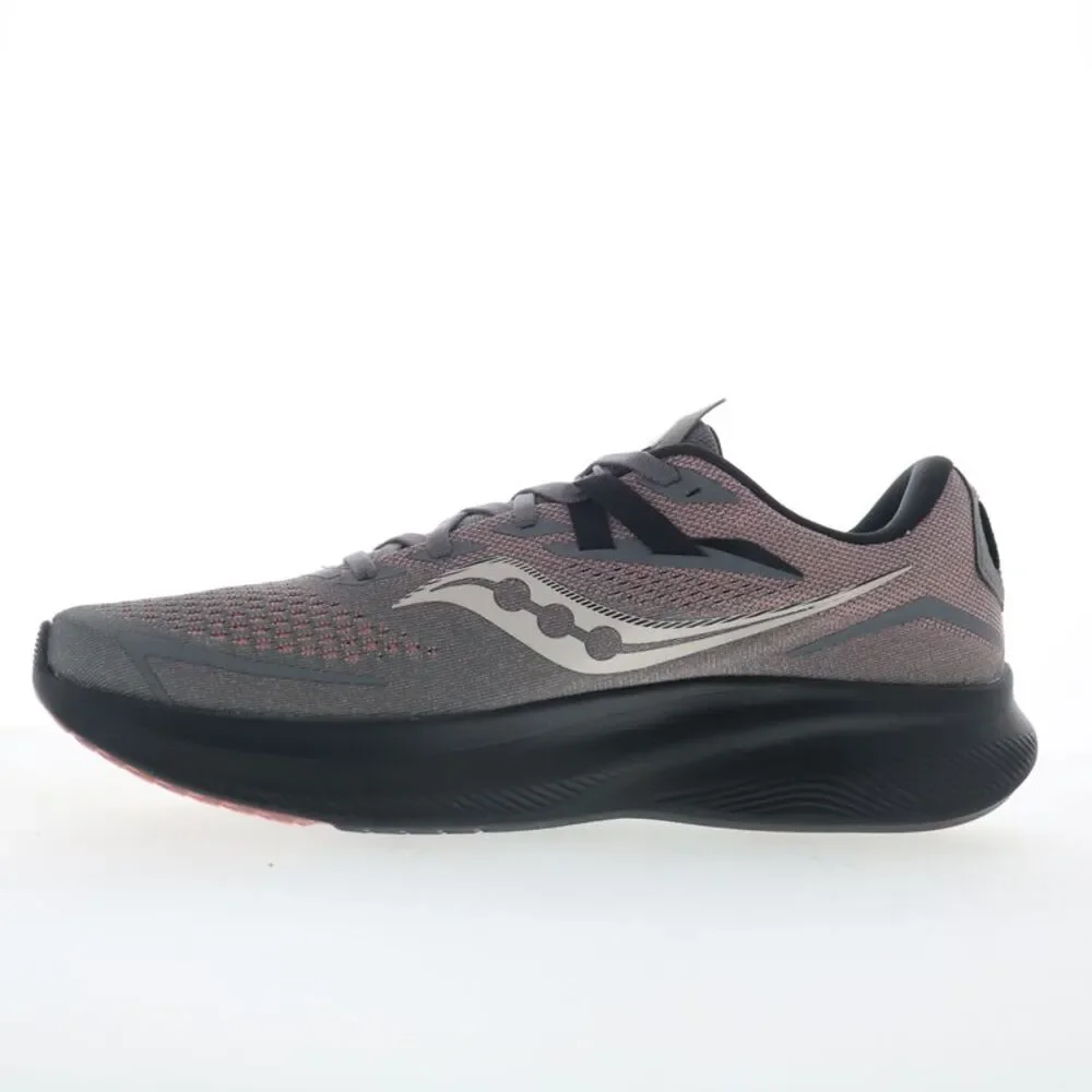 Saucony Womens Ride 15 Gray Shoes (NWT)